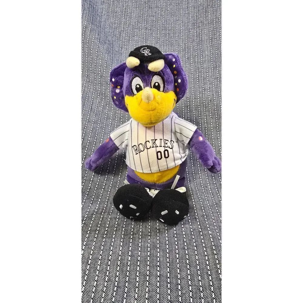 Genuine Merchandise MLB Colorado Rockies Mascot Dinger 6"Plush
